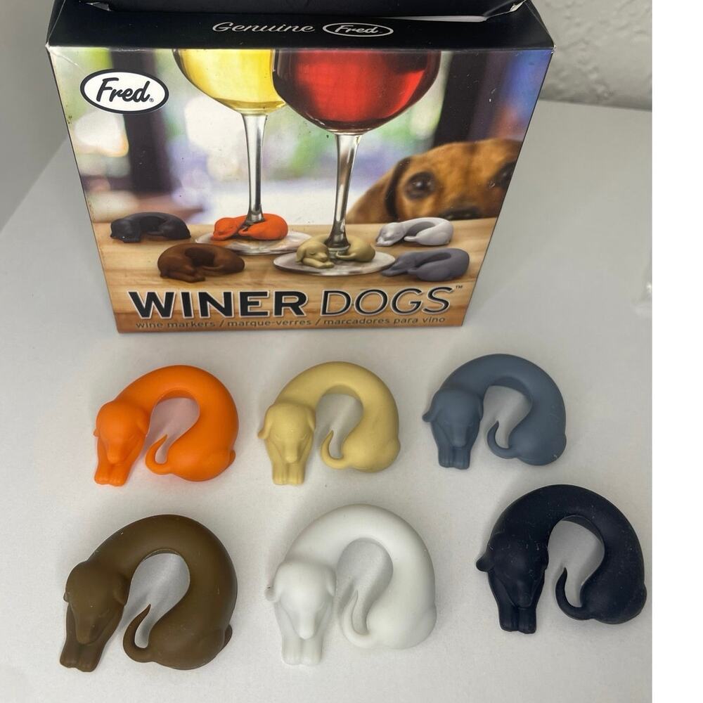NEW Winer Dogs - Wine Markers Shaped as Weiner Dogs